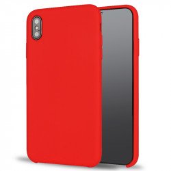 iPhone Xs Max Pro Silicone Hard Case (Red)